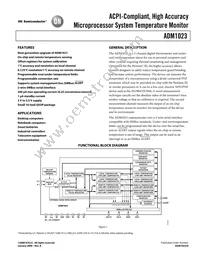 ADM1023ARQZ-R7 Datasheet Cover