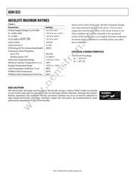 ADM1023ARQZ-R7 Datasheet Page 4