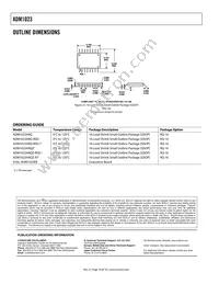 ADM1023ARQZ-R7 Datasheet Page 18