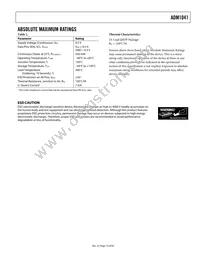 ADM1041ARQZ-RL7 Datasheet Page 13