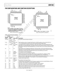 ADM1064ACPZ Datasheet Page 9