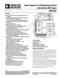 ADM1066ASUZ-REEL Datasheet Cover