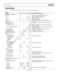 ADM1067ASUZ Datasheet Page 6