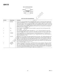 ADM1070ARTZ-REEL Datasheet Page 4