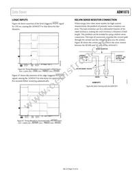 ADM1073ARU Datasheet Page 21