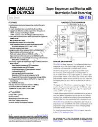 ADM1168ASTZ-RL7 Datasheet Cover