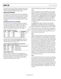 ADM1168ASTZ-RL7 Datasheet Page 22