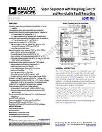 ADM1169ACPZ-RL7 Datasheet Cover