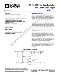 ADM1171-2AUJZ-RL7 Datasheet Cover