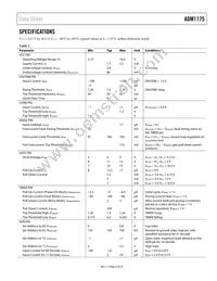 ADM1175-4ARMZ-R7 Datasheet Page 3