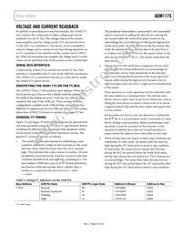 ADM1175-4ARMZ-R7 Datasheet Page 15