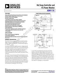 ADM1176-1ARMZ-R7 Datasheet Cover
