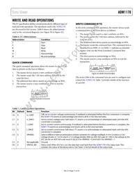 ADM1178-2ARMZ-R7 Datasheet Page 17