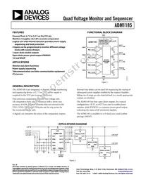 ADM1185ARMZ-1REEL7 Datasheet Cover