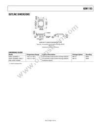 ADM1185ARMZ-1REEL7 Datasheet Page 13