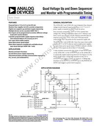 ADM1186-1ARQZ-REEL Datasheet Cover