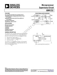 ADM1232ARN-REEL7 Datasheet Cover