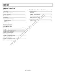 ADM1232ARN-REEL7 Datasheet Page 2
