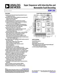 ADM1260ACPZ-RL7 Datasheet Cover
