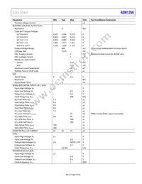 ADM1266ACPZ-R7 Datasheet Page 9
