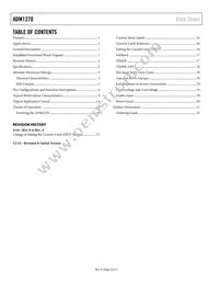 ADM1270ACPZ-R7 Datasheet Page 2
