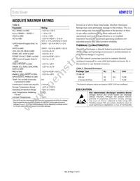 ADM1272-1ACPZ-RL Datasheet Page 11