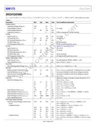 ADM1275-2ARQZ Datasheet Page 4