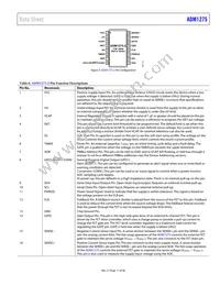 ADM1275-2ARQZ Datasheet Page 11