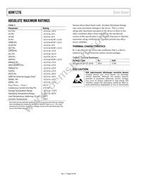 ADM1276-3ACPZ Datasheet Page 8