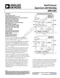 ADM13305-5ARZ Datasheet Cover