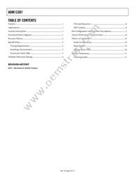 ADM13307-25ARZ Datasheet Page 2