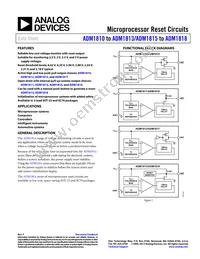 ADM1818-5AKSZ-RL7 Datasheet Cover