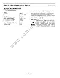 ADM1818-5AKSZ-RL7 Datasheet Page 4