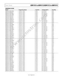 ADM1818-5AKSZ-RL7 Datasheet Page 9