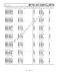 ADM1818-5AKSZ-RL7 Datasheet Page 11