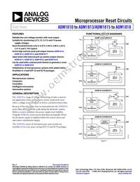 ADM1818-R23AKS-RL7 Datasheet Cover
