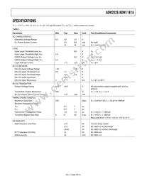 ADM202EARW-REEL Datasheet Page 3