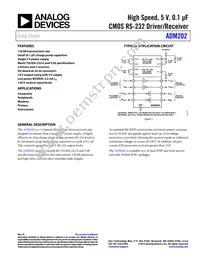ADM202JRN-REEL7 Datasheet Cover