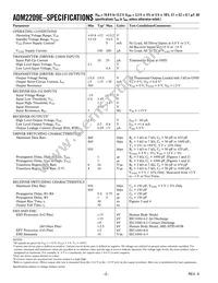 ADM2209EARU-REEL Datasheet Page 2