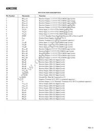 ADM2209EARU-REEL Datasheet Page 4