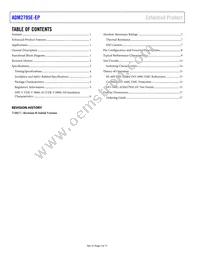 ADM2795ETRWZ-EP Datasheet Page 2