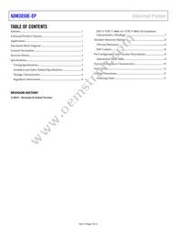ADM3050ETRWZ-EP-RL Datasheet Page 2