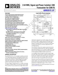 ADM3057ETRWZ-EP-RL Datasheet Cover