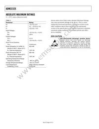 ADM3232EARWZ-REEL Datasheet Page 4