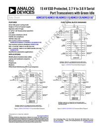 ADM3312EARU-REEL7 Datasheet Cover