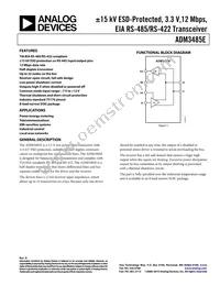 ADM3485EAR-REEL7 Datasheet Cover