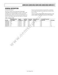 ADM3486EARZ-REEL7 Datasheet Page 3
