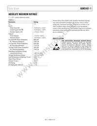 ADM3491AR-1 Datasheet Page 6