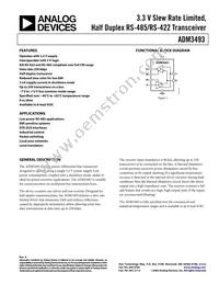 ADM3493ARZ Datasheet Cover