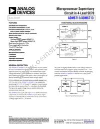 ADM6711TAKS-REEL7 Datasheet Cover